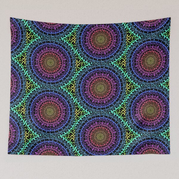 Item preview, Mental Health Awareness Mandala designed and sold by BoredLlamaShop.