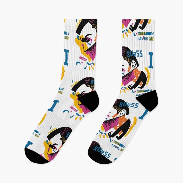 Item preview, Guess I must be having fun Crazy portrait design designed and sold by GreissDesign.