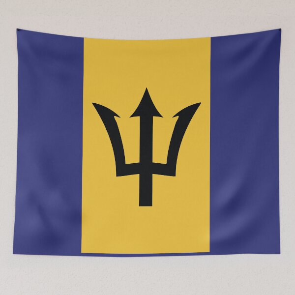Item preview, Barbados Flag designed and sold by shirtsonshirts.