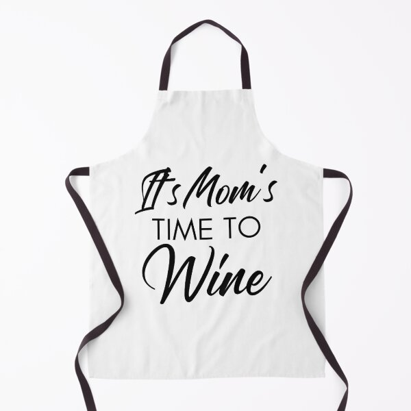 Item preview, It's Mom's Time To Wine. Funny Wine Lover Quote designed and sold by That Cheeky Tee.
