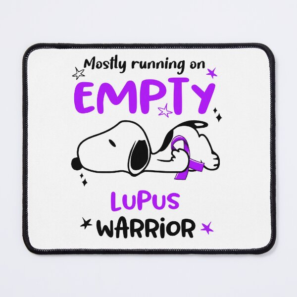 Item preview, Mostly Running on Empty Lupus Warrior designed and sold by Wlsnpeggy.