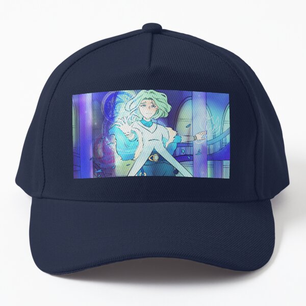 Age of Sirene | Comic Version of the Cover | Digital Painting | Pink Lights Baseball Cap