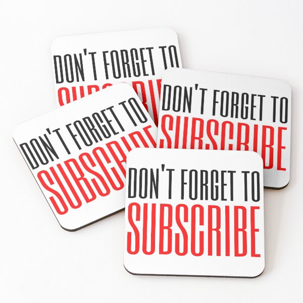 Item preview, Don't forget to Subscribe! designed and sold by aj4787.
