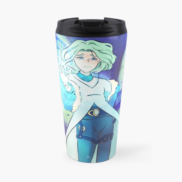 Age of Sirene | Comic Version of the Cover | Digital Painting | Pink Lights Travel Mug