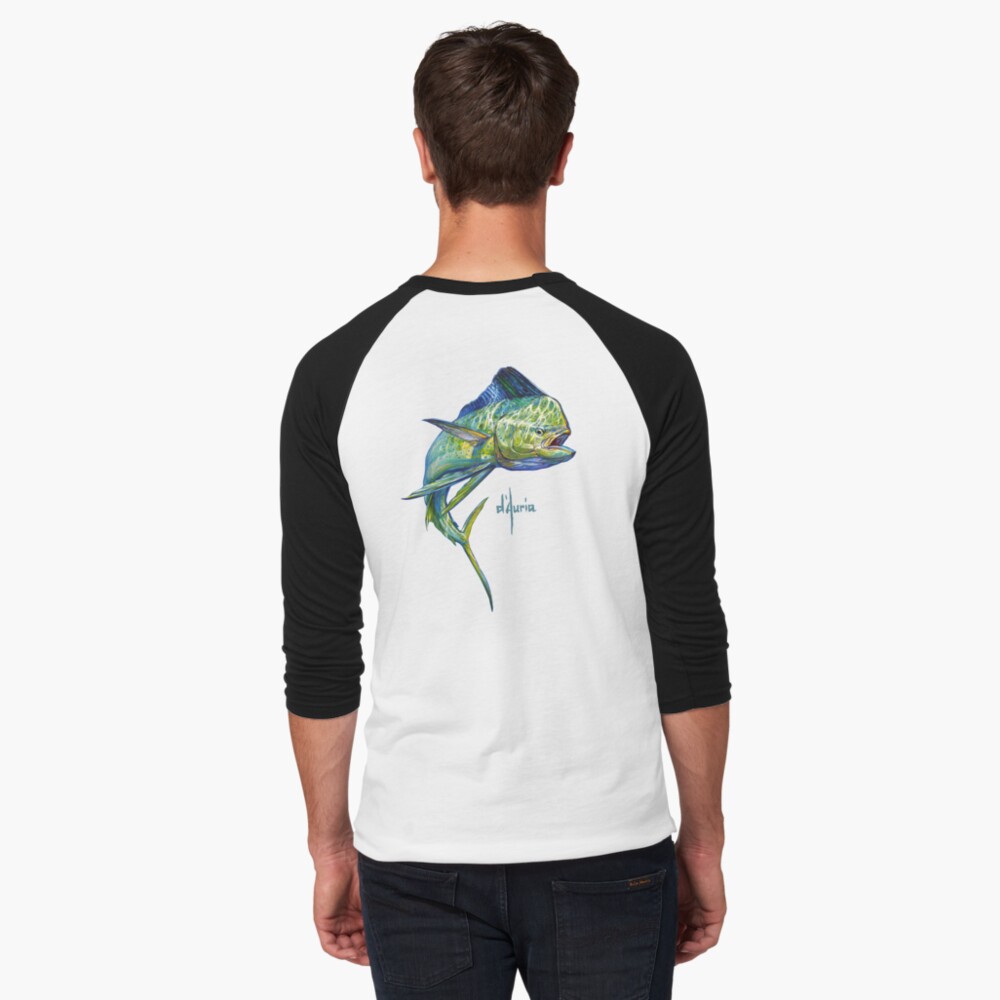 Vista previa del artículo con la obra «Camiseta ¾ estilo béisbol», diseñado y vendido por tdauria.
