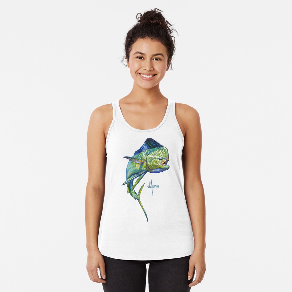 Vista previa del artículo con la obra «Camiseta con espalda nadadora», diseñado y vendido por tdauria.