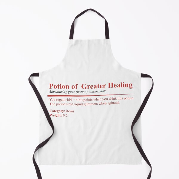 Item preview, Potion of Greater Healing designed and sold by jomuxc.
