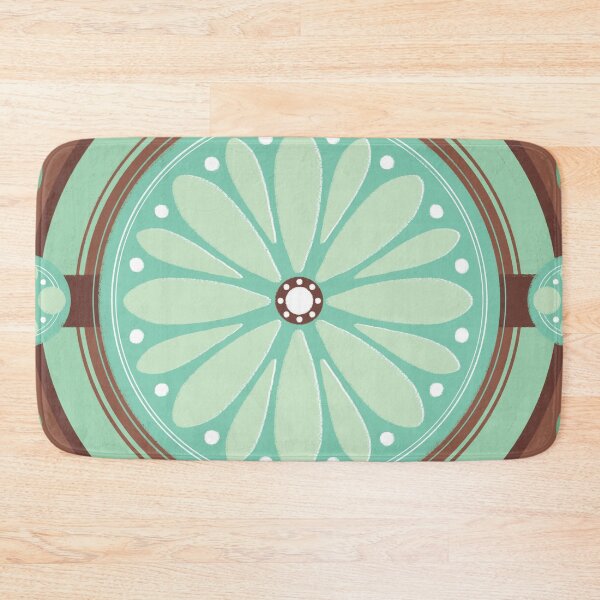 Item preview, Future Nostaglia Faux Tiles (Mint & Brown designed and sold by JMTolman.