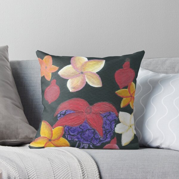 Item preview, Fuchsia and Frangipani Flowers designed and sold by Janine-Brewster.