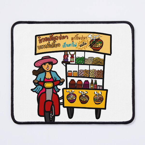 Item preview, Thai street food vendor Thailand designed and sold by Nalidsa Sukprasert.