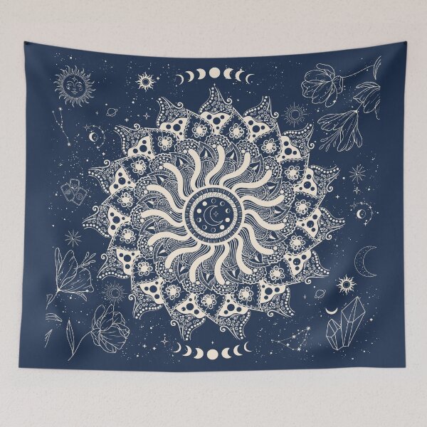 Item preview, Mystic Moon Mandala designed and sold by GlowinUp Shop.