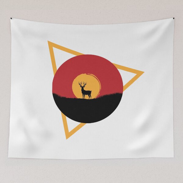 Item preview, deer in the sun designed and sold by ABDELLASTORE.