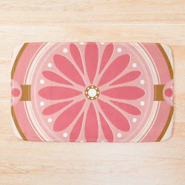 Item preview, Future Nostaglia Faux Tiles (Pink, Gold, Cream) designed and sold by JMTolman.