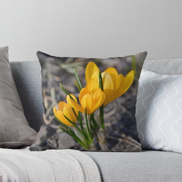 Item preview, Spring Yellow Crocus in Sunshine designed and sold by katiamelnik.