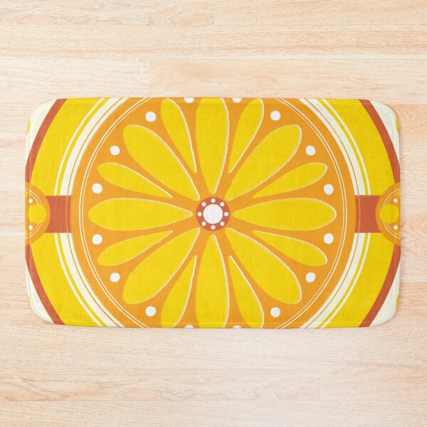 Item preview, Future Nostaglia Faux Tiles (Yellow, Orange) designed and sold by JMTolman.