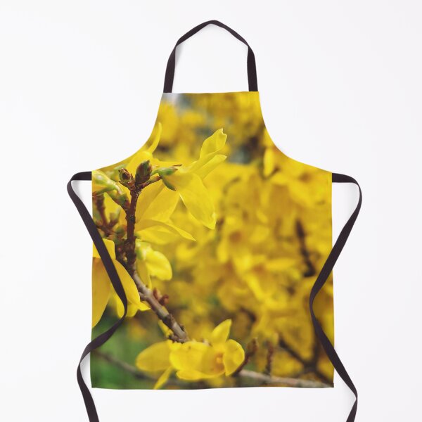 Item preview, Yellow Blooming Tree Forsythia designed and sold by katiamelnik.