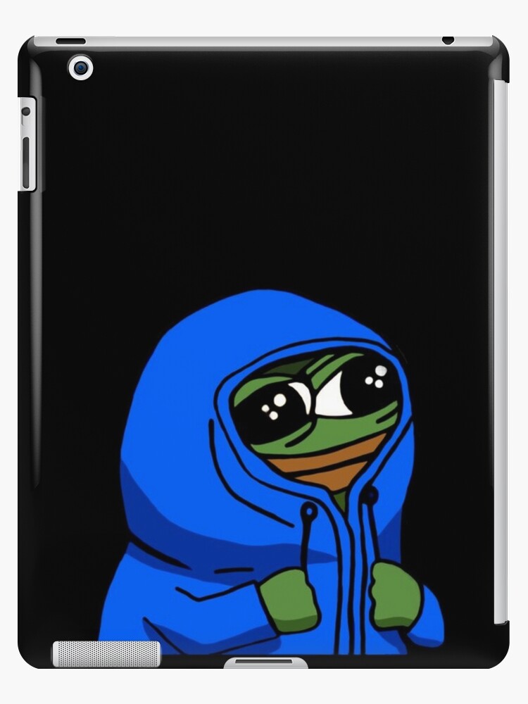 Bored poggers emote - peepo pepega twitch discord frog Hardcover