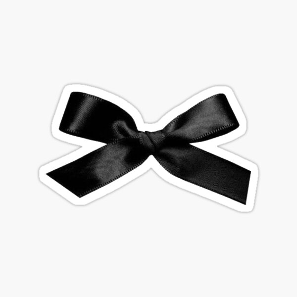 Black Ribbon Stickers for Sale