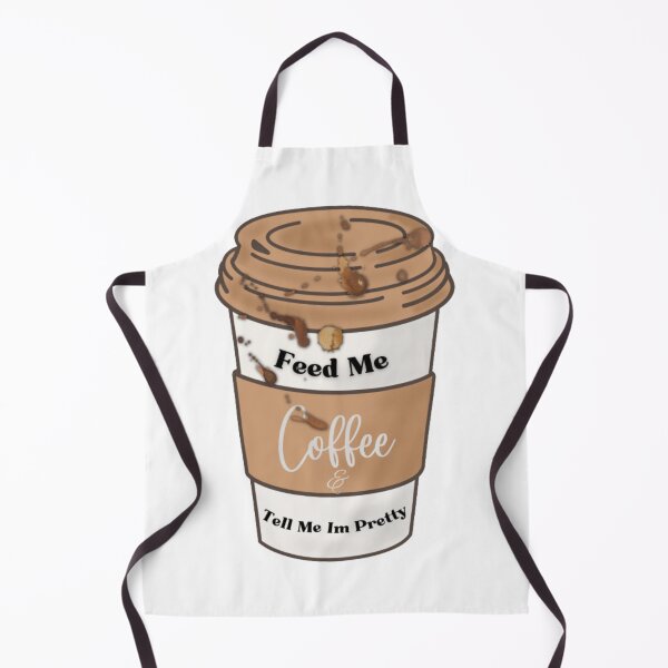 Item preview, feed me coffee and tell me i'm pretty designed and sold by Lofi8Store.