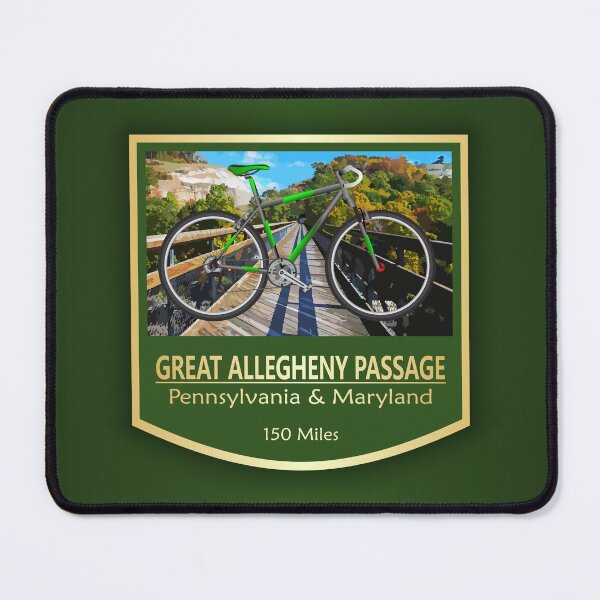 Item preview, Great Allegheny Passage (bike2) designed and sold by curranmorgan.