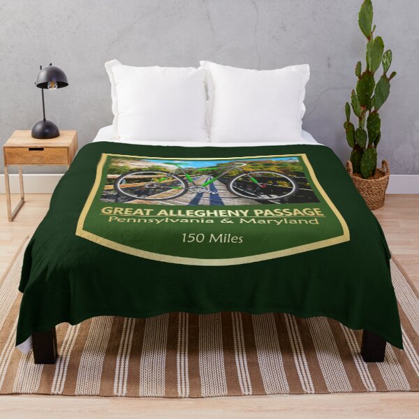 Item preview, Great Allegheny Passage (bike2) designed and sold by curranmorgan.
