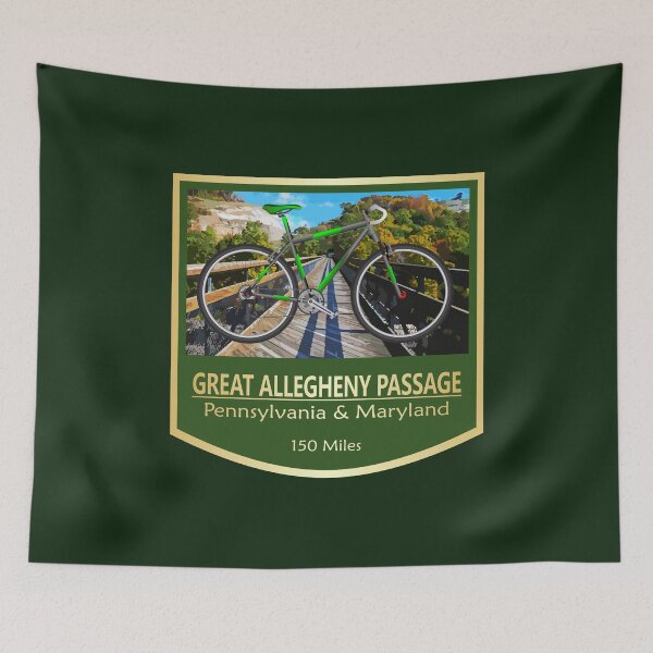 Item preview, Great Allegheny Passage (bike2) designed and sold by curranmorgan.