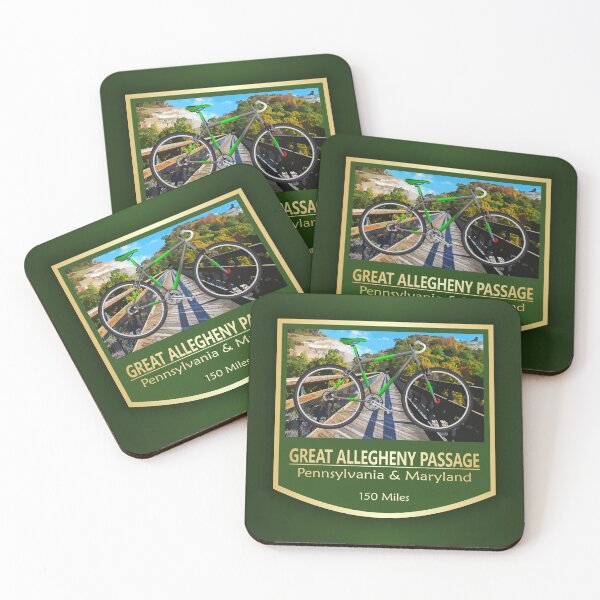 Item preview, Great Allegheny Passage (bike2) designed and sold by curranmorgan.