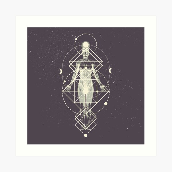 Sacred Geometry (Divine Feminine) Art Print