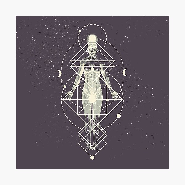 Sacred Geometry (Divine Feminine) Photographic Print