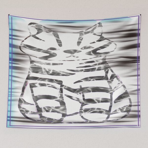 Item preview, Playful kitten discovers his reflection. designed and sold by India2022.