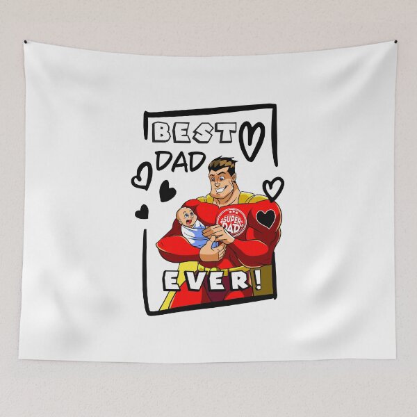 Item preview, Best Dad Ever Superdad designed and sold by Mrspink16.