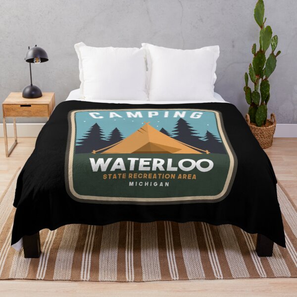 Item preview, Waterloo State Recreation Area Camping Michigan Campsite designed and sold by Friday NightCo.