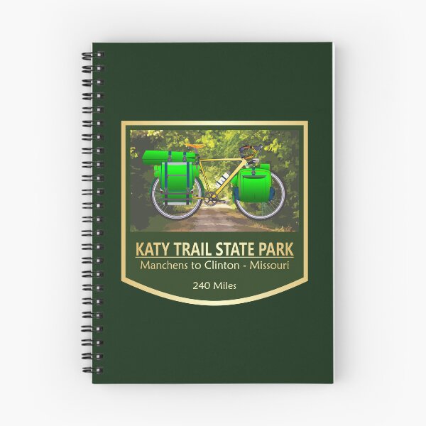 Item preview, Katy Trail State Park (bike2) designed and sold by curranmorgan.