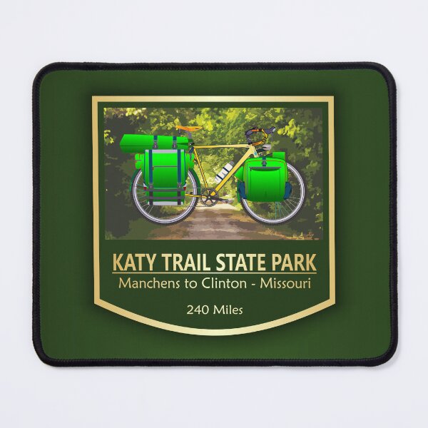 Item preview, Katy Trail State Park (bike2) designed and sold by curranmorgan.
