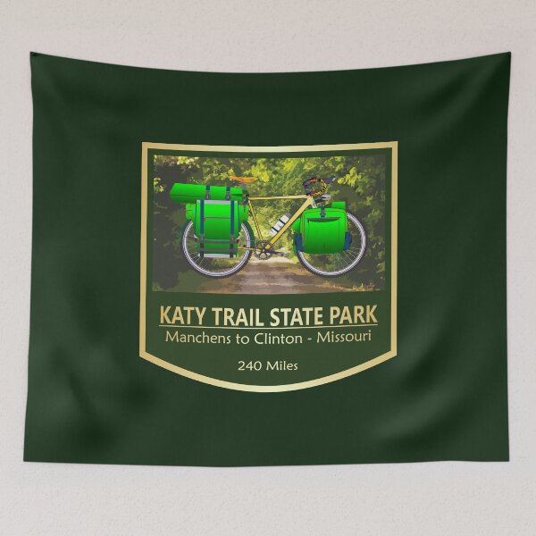 Item preview, Katy Trail State Park (bike2) designed and sold by curranmorgan.