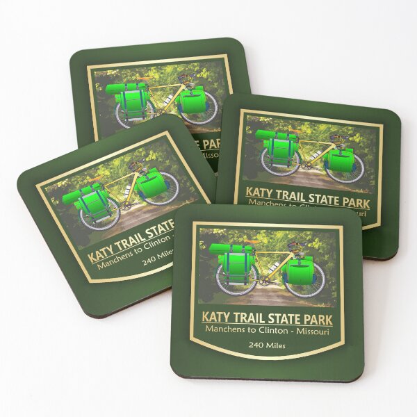 Item preview, Katy Trail State Park (bike2) designed and sold by curranmorgan.