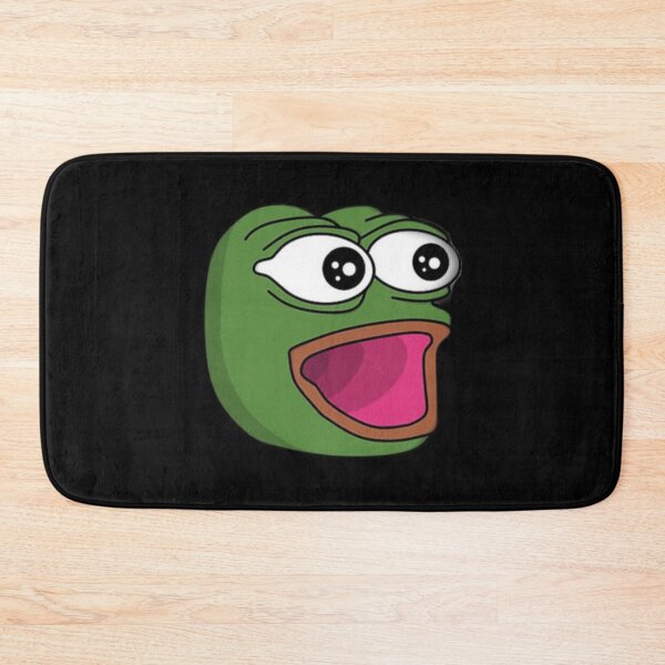 Item preview, Poggers emote - peepo pepega twitch discord frog designed and sold by rmpk101.