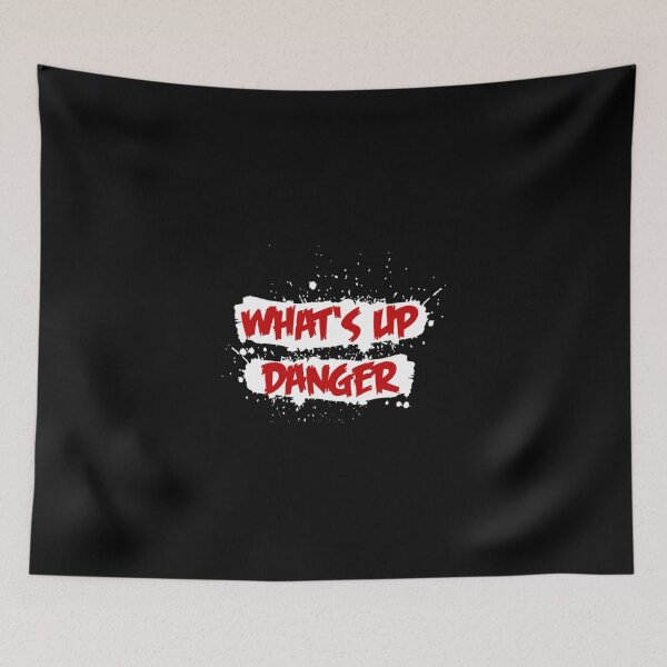 Aperçu de l'œuvre What's Up Danger Paint T-shirt classique créée et vendue par donniejeanjr6.