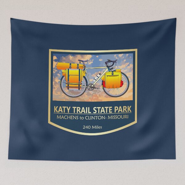 Item preview, Katy Trail State Park (bike2) 2 designed and sold by curranmorgan.