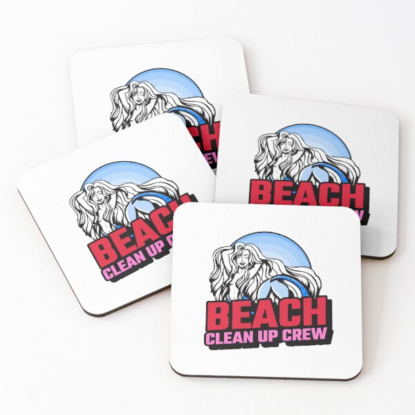 Item preview, Beach Clean Up Crew Sticker designed and sold by BestCoolStuff.