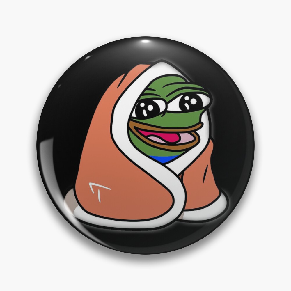 Peepo Blanket - pepeblanket pepega twitch discord frog Pin by