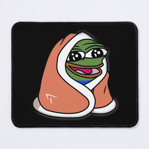 Item preview, Peepo Blanket - pepeblanket pepega twitch discord frog designed and sold by rmpk101.