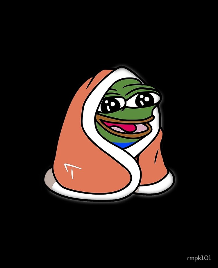 Peepo Blanket - pepeblanket pepega twitch discord frog Pin by