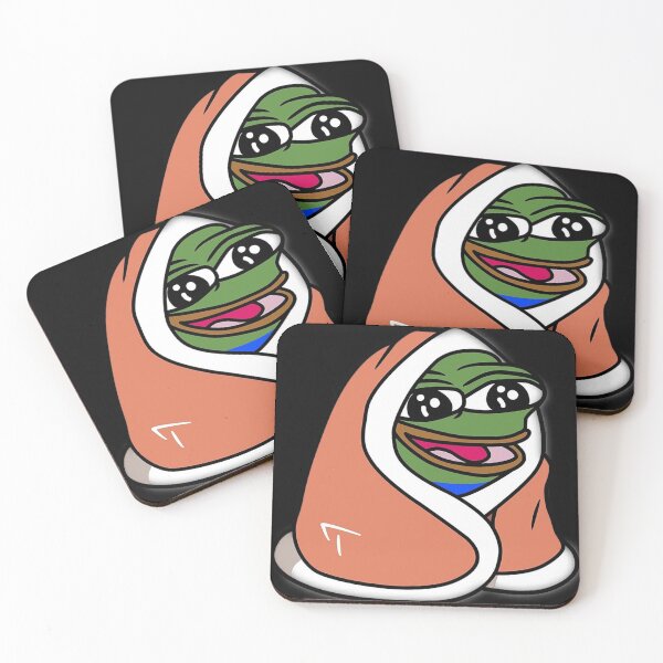 Item preview, Peepo Blanket - pepeblanket pepega twitch discord frog designed and sold by rmpk101.