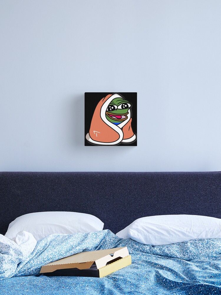 Peepo Blanket - pepeblanket pepega twitch discord frog Pin by