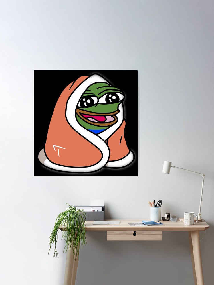 Peepo Blanket - pepeblanket pepega twitch discord frog Pin by