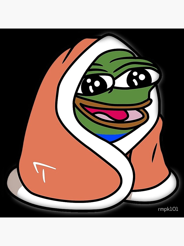 Peepo Blanket - pepeblanket pepega twitch discord frog Pin by