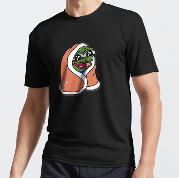 Kids Pepega Pepe T-Shirt Emote Black : : Clothing, Shoes &  Accessories