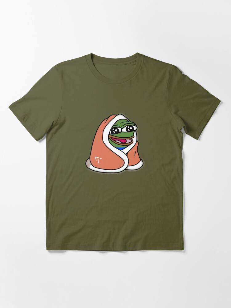 Peepo Blanket - pepeblanket pepega twitch discord frog Art Board