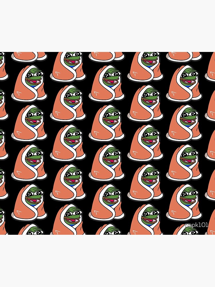 Peepo Blanket - pepeblanket pepega twitch discord frog Pin by